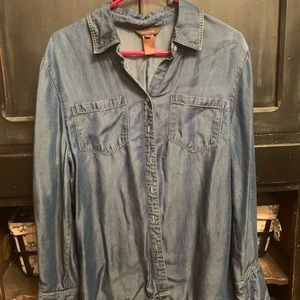 Light weight denim tunic